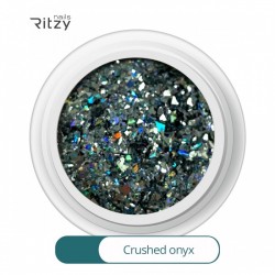 Ritzy A-07 Crushed onyx luxury mix glitter