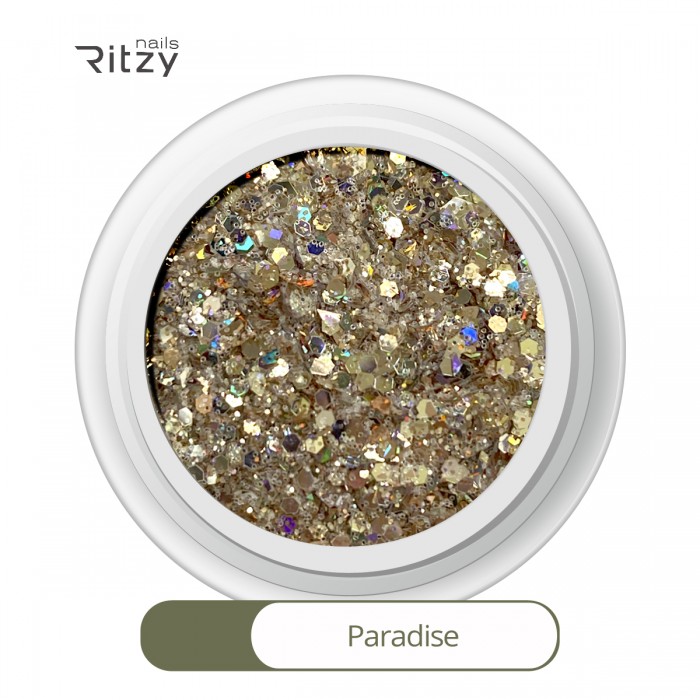 Ritzy M-04 Paradise luxury mix spīdumi