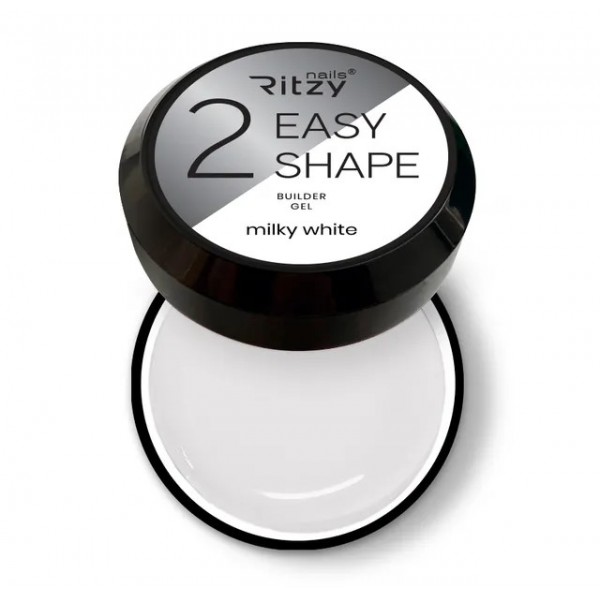 Ritzy Easy shape Milk white cover 02 строительный гель 5 мл Ritzy Easy shape Milk white cover 02 строительный гель 5 мл