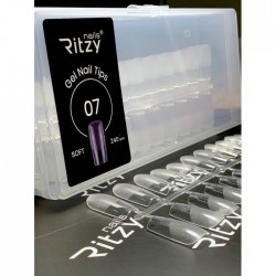 Ritzy Soft gel nail tips 07 Square 240 pcs