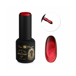 Sphynx lac 918002 Red Carnet Cat eye gēla laka 10 ml 