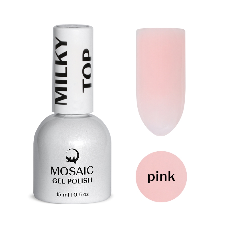 Mosaic Milky Pink tops bez lipīgā slāņa 15 ml