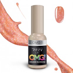 Ritzy Lac OMG1 Orange blossom atstarojoša gēllaka 9 ml