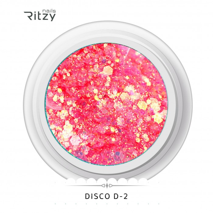 Ritzy D-02 disco spīdumi