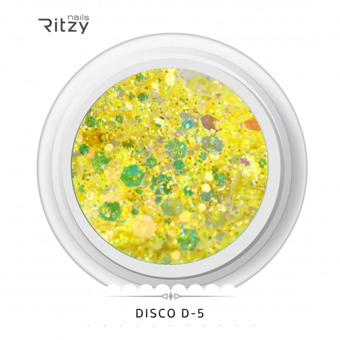 Ritzy D-05 disco spīdumi