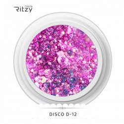 Ritzy disco spīdumi D-12