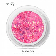 Ritzy D-10 disco spīdumi 