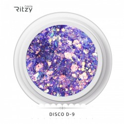 Ritzy disco spīdumi D-09