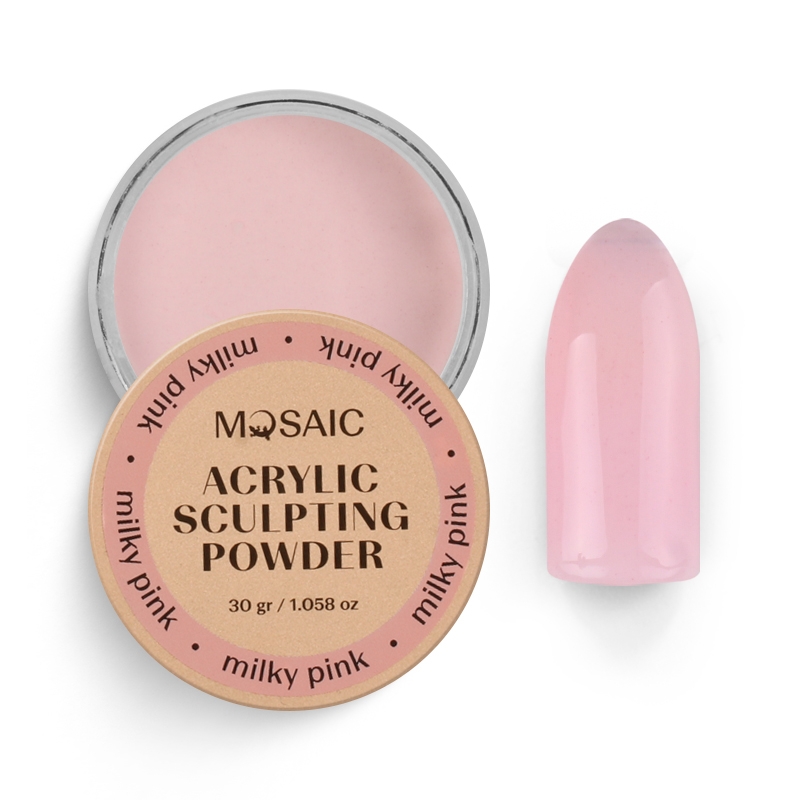 Mosaic milky pink acrylic powder 30 gr