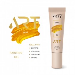 Ritzy ART 09 gold gel paint 5 ml