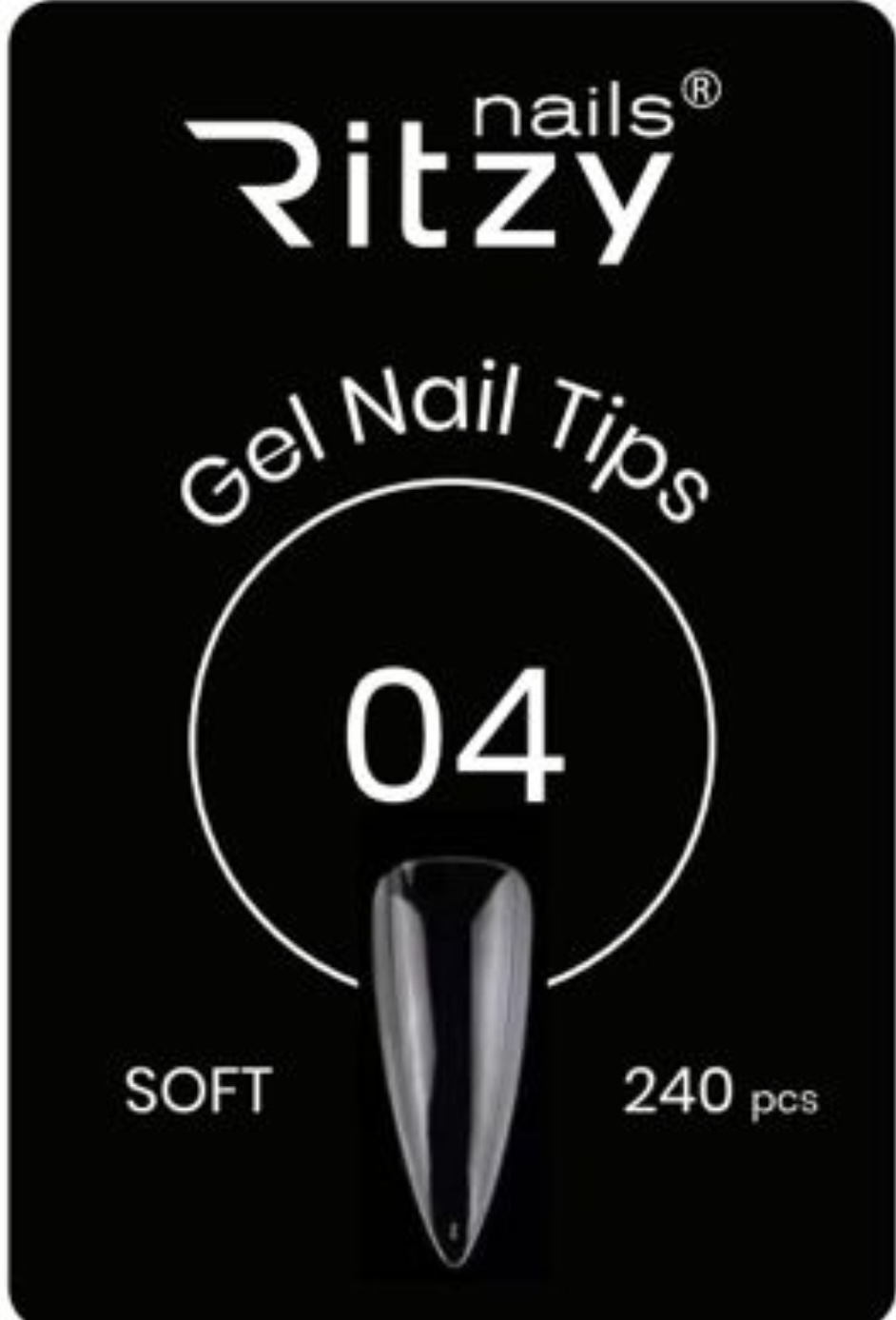 Ritzy Stiletto 04 gēla tipši 240 gab