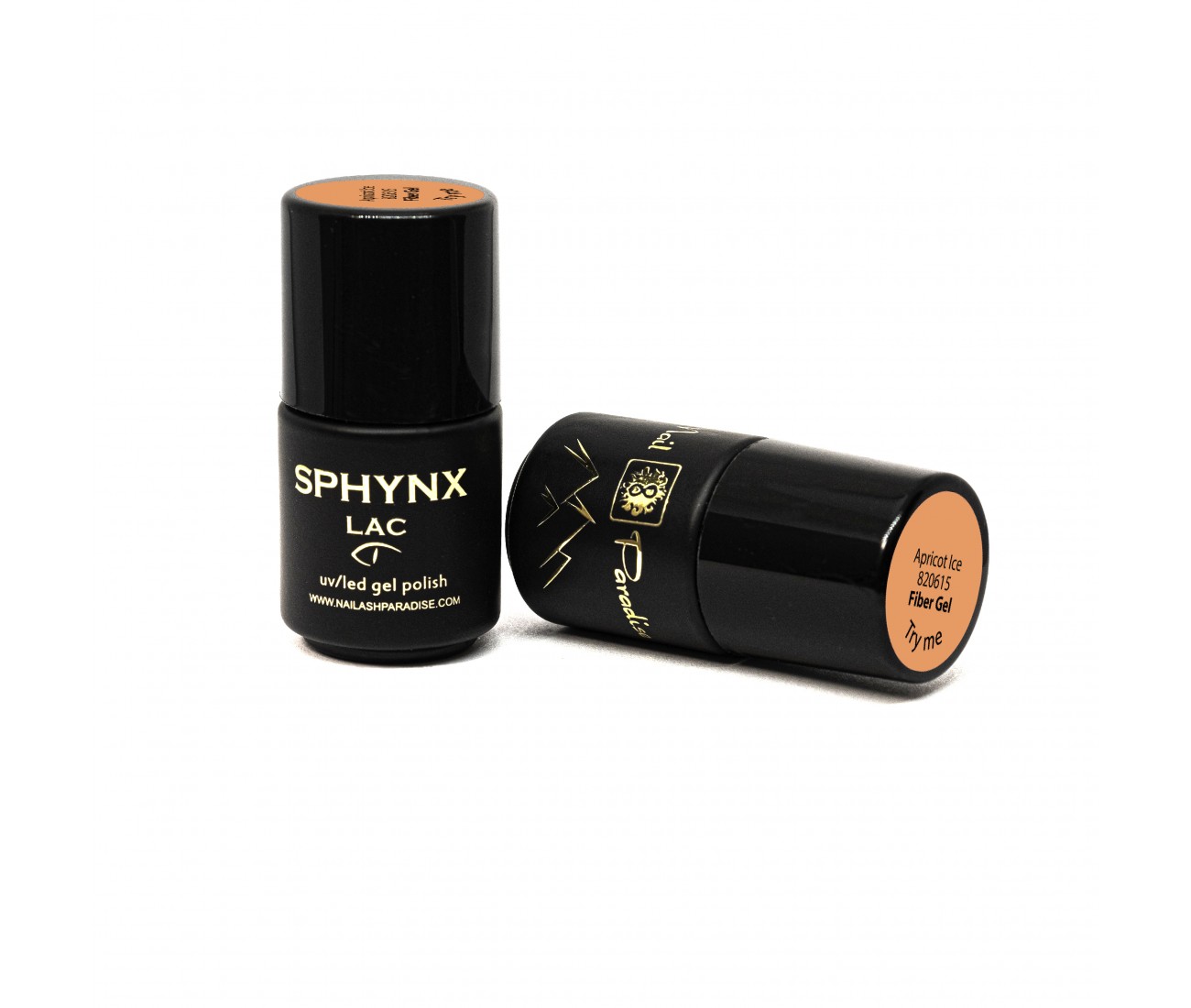 SPHYNX 820615 Fiber (stikla šķiedras) gēls PH-6/Apricot ice  5 ml