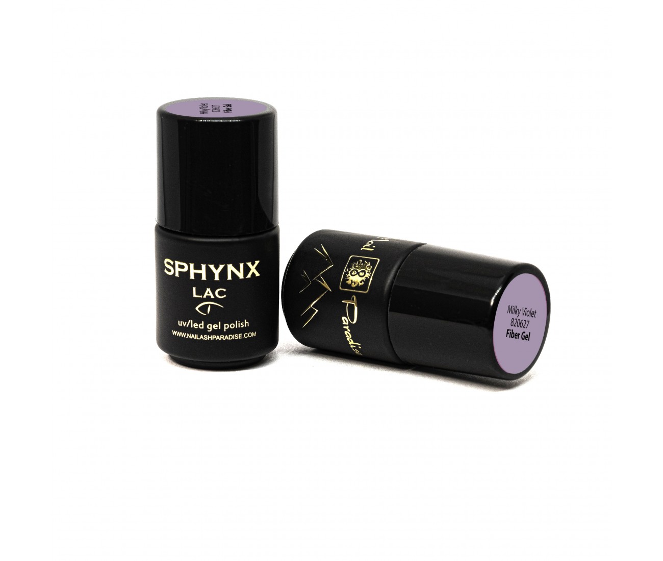 SPHYNX 820627 Fiber (stikla šķiedras) gēls/Milky violet  5ml