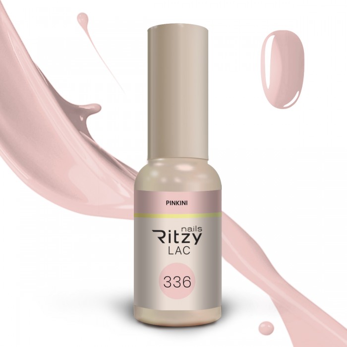 Ritzy Lac 336 Pinkini gēla laka 9 ml