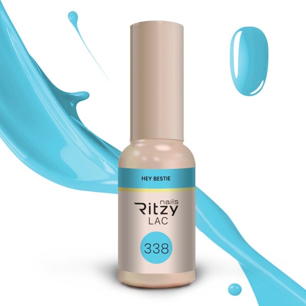 Ritzy Lac 338 Hey bestie gel polish 9 ml