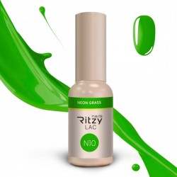 Ritzy Lac N10 Neon Grass gēla laka 9 ml