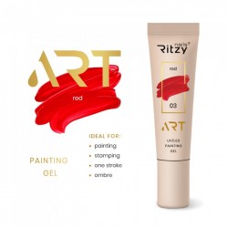 Ritzy ART 03 red gel paint 5 ml