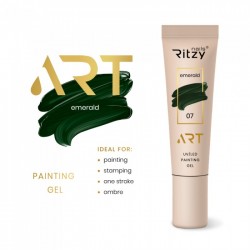 Ritzy ART 07 emerald gel paint 5 ml