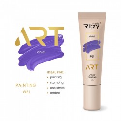 Ritzy ART 08 violet gel paint 5 ml