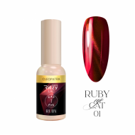 Ritzy Lac Cat Eye Ruby Cleopatra 01 gēllaka 9 ml