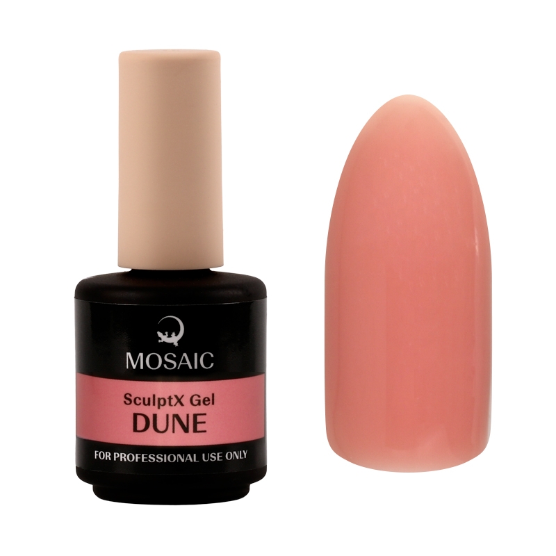 Mosaic Dune modelēšanas gēls pudelītē 15 ml Mosaic Dune modelēšanas gēls pudelītē 15 ml