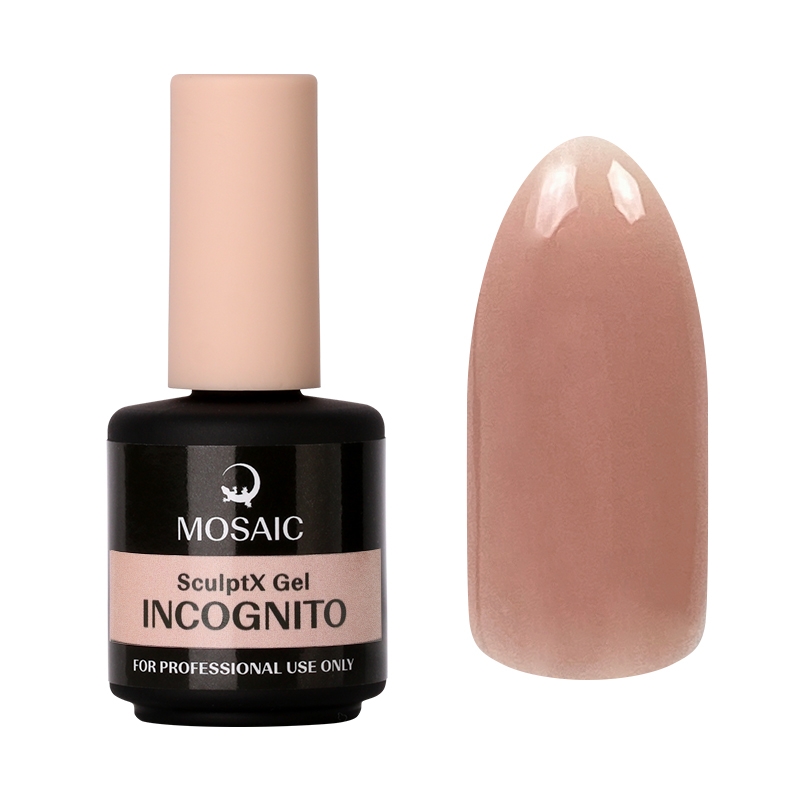 Mosaic Incognito modelēšanas gēls pudelītē 15 ml Mosaic Incognito modelēšanas gēls pudelītē 15 ml