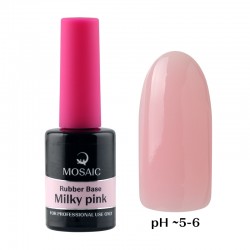 Mosaic Milky pink cover rubber base 14 ml