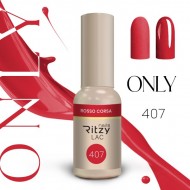 Ritzy Lac 407 Rosso corsa gēla laka 9 ml