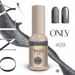 Ritzy Lac 409 Black star gel polish 9 ml