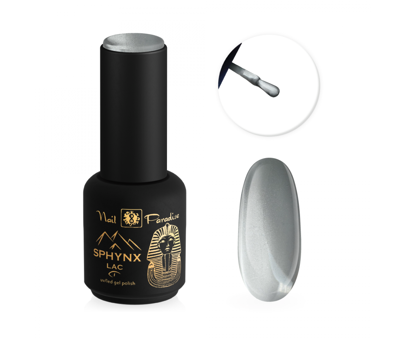 Sphynx lac 920002 Creamy moon Cat eye gēla laka 10 ml Sphynx lac 920002 Creamy moon Cat eye gēla laka 10 ml
