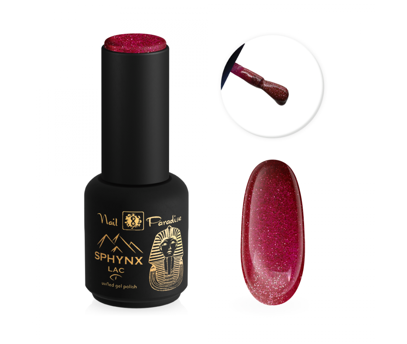 Sphynx lac 924001 Soft embrace atstarojoša gēla laka 10 ml Sphynx lac 924001 Soft embrace atstarojoša gēla laka 10 ml