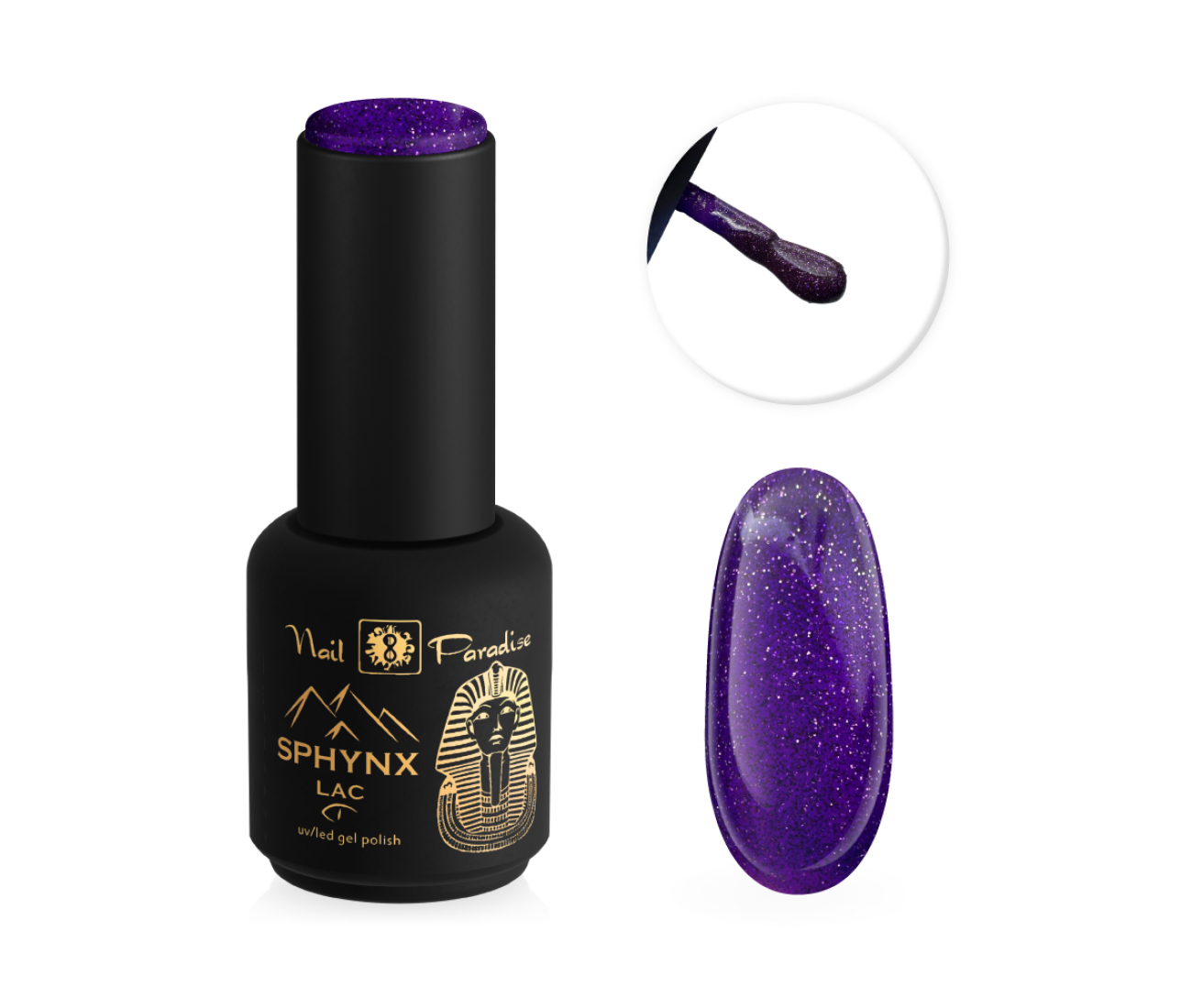 Sphynx lac 924003 Lavander milk atstarojoša gēla laka 10 ml Sphynx lac 924003 Lavander milk atstarojoša gēla laka 10 ml