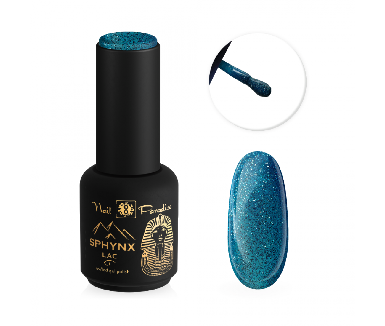 Sphynx lac 924004 Seafoam glow atstarojoša gēla laka 10 ml Sphynx lac 924004 Seafoam glow atstarojoša gēla laka 10 ml