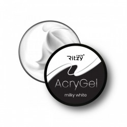 Ritzy Acrygel Milky white akrila gēls 15 ml