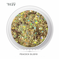 Ritzy DL2010 peacock блёстки 