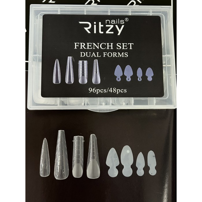 Ritzy Dual Forms French set 96 pcs/48 pcs