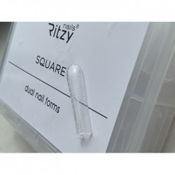 Ritzy Silicone Dual Forms SQUARE reusable -120 pcs