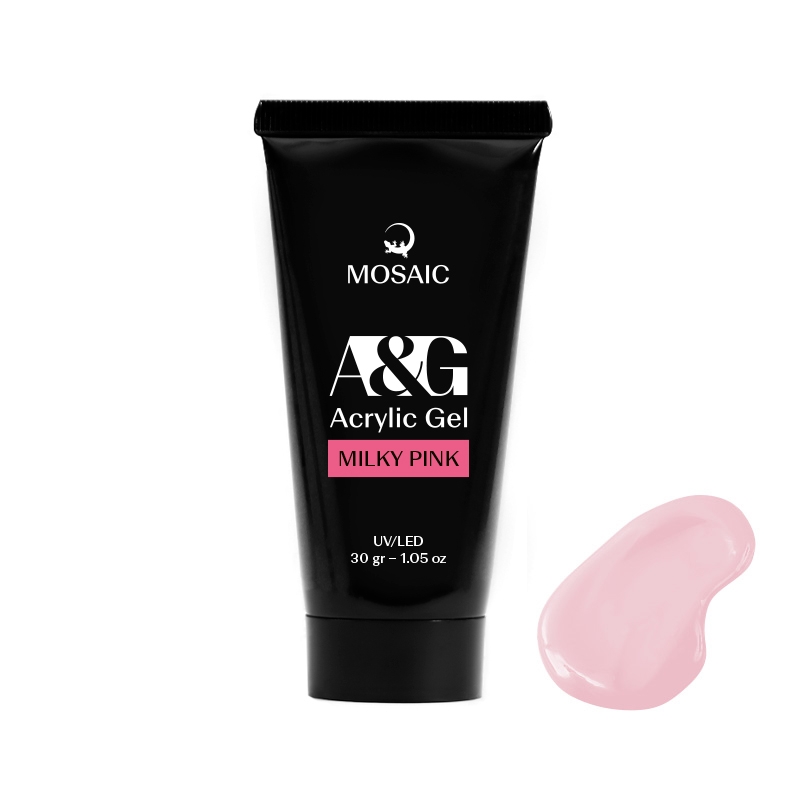 Mosaic A&G Acrylic gel Milky pink 30 gr
