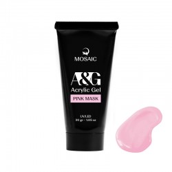 Mosaic A&G Acrylic gel Pink mask 30 gr