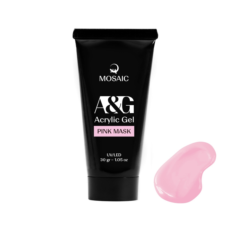 Mosaic A&G Acrylic gel Pink mask 30 gr
