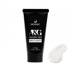 Mosaic A&G Acrylic gel Milky white 30 gr