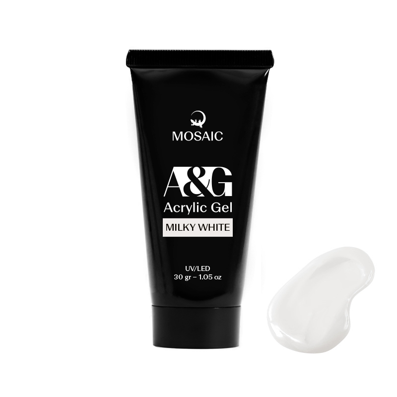 Mosaic A&G Acrylic gel Milky white 30 gr