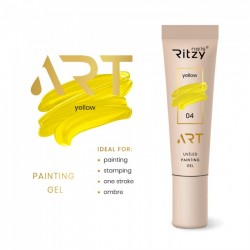 Ritzy ART 04 yellow gel paint 5 ml