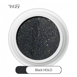 Ritzy/BLACK HOLO superfine glitter