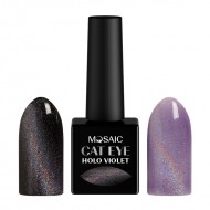 Mosaic Cat eye Holo Violet gēla laka 10 ml