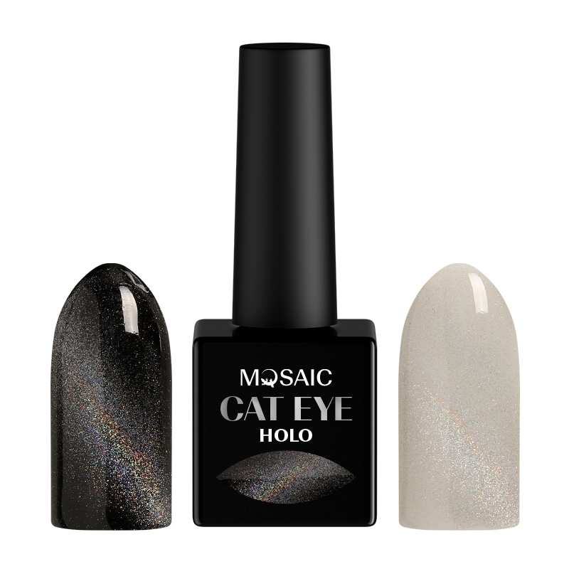 Mosaic Cat eye Holo gēla laka 10 ml