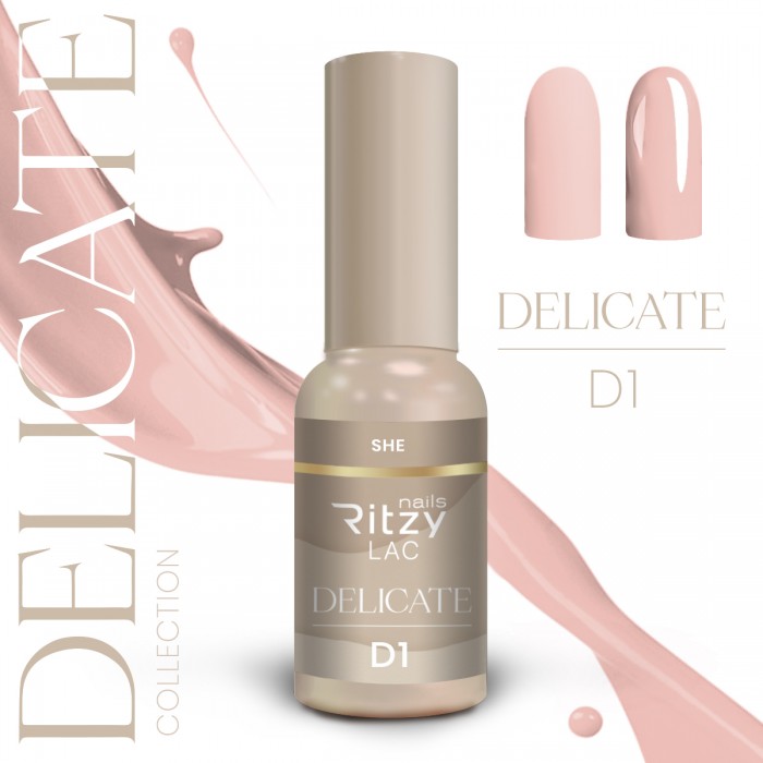 Ritzy Lac D1 She gel polish 9 ml