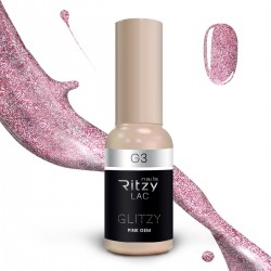 Ritzy lac Glitzy reflective gel polish