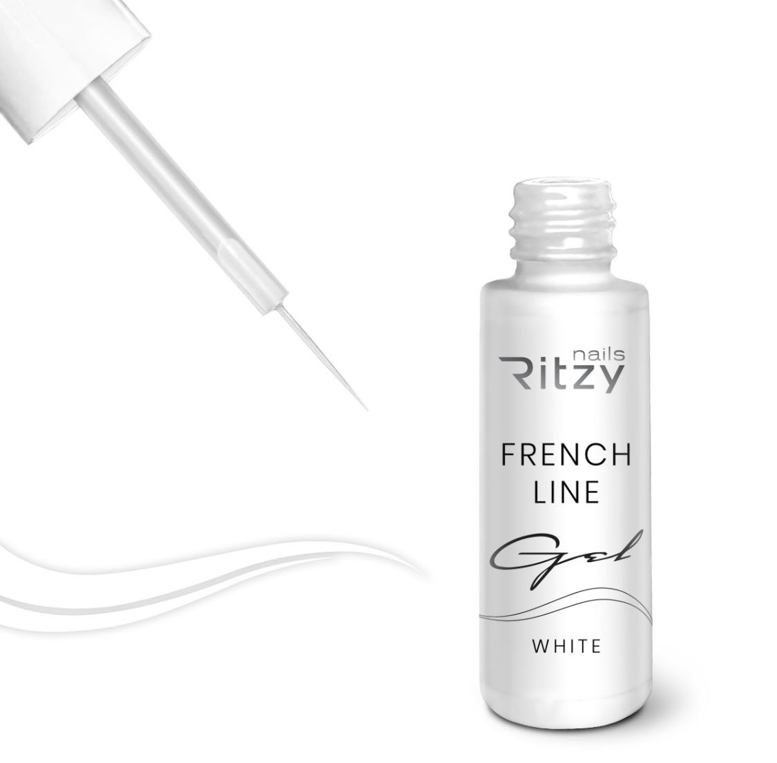 Ritzy lac French line White гель лак 7 мл