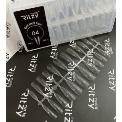 Ritzy Soft gel nail tips 04 Stiletto 240 pcs